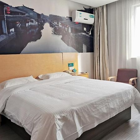 Greentree Inn Jiangsu Suzhou International Film City South Jinshan Road Express Hotel Kültér fotó