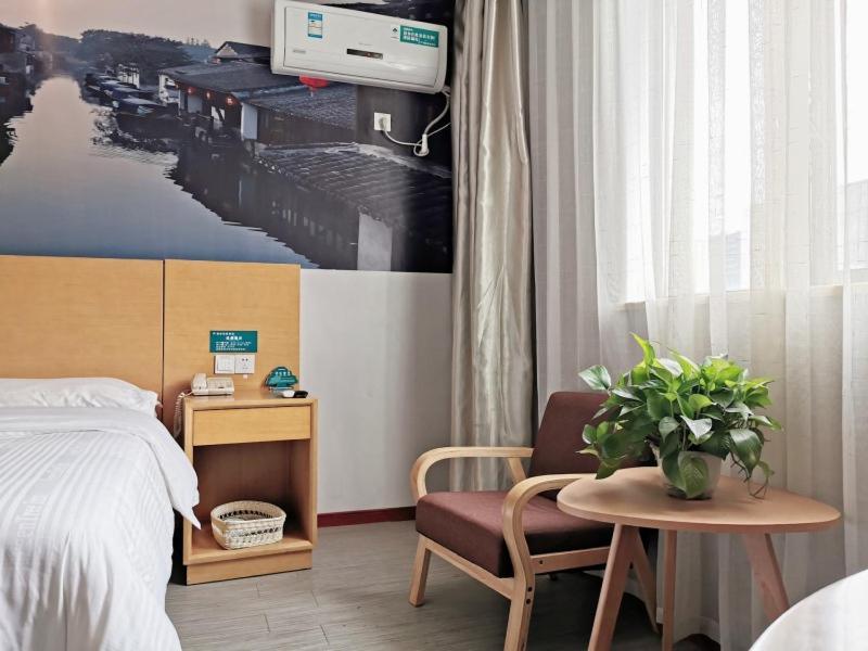 Greentree Inn Jiangsu Suzhou International Film City South Jinshan Road Express Hotel Kültér fotó