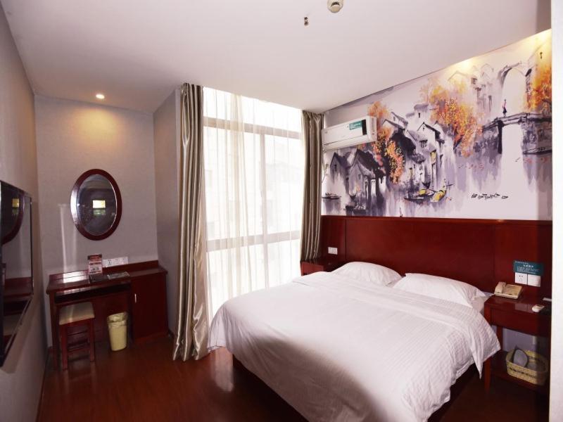 Greentree Inn Jiangsu Suzhou International Film City South Jinshan Road Express Hotel Kültér fotó