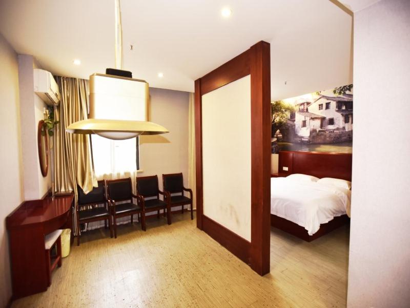 Greentree Inn Jiangsu Suzhou International Film City South Jinshan Road Express Hotel Kültér fotó