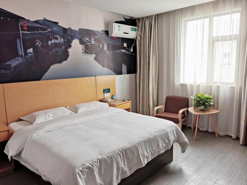 Greentree Inn Jiangsu Suzhou International Film City South Jinshan Road Express Hotel Kültér fotó