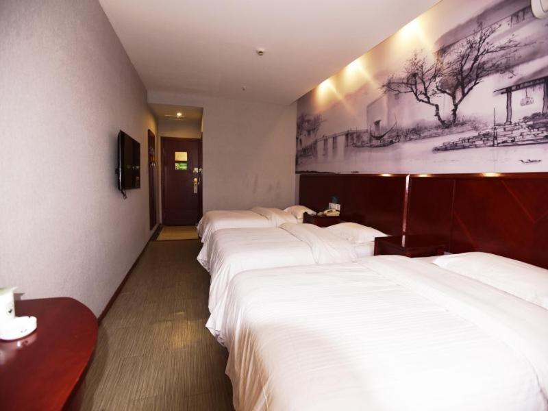 Greentree Inn Jiangsu Suzhou International Film City South Jinshan Road Express Hotel Kültér fotó
