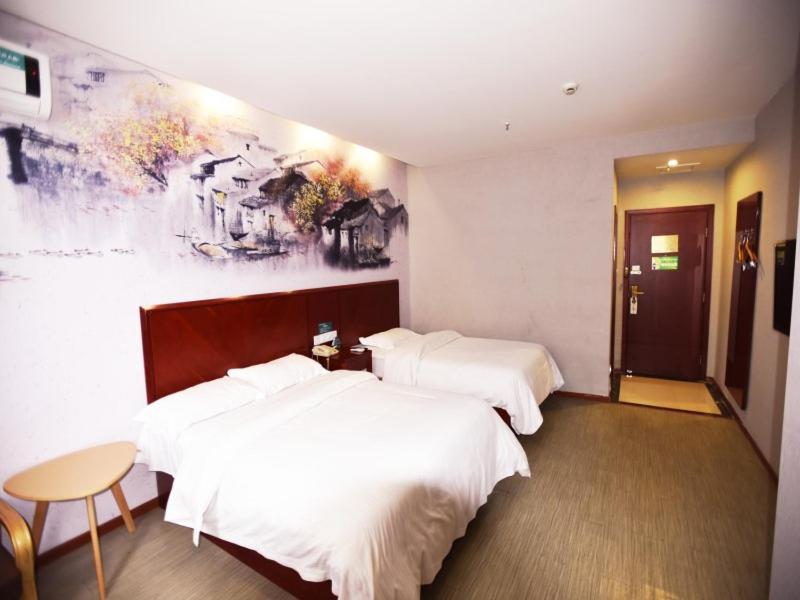 Greentree Inn Jiangsu Suzhou International Film City South Jinshan Road Express Hotel Kültér fotó